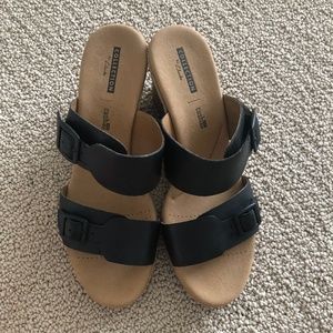 Clarks Wedge Sandals